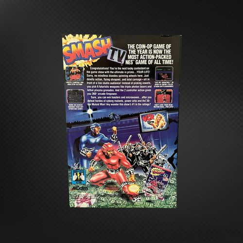 Smash nes video game - tv,