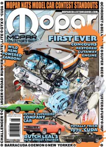 Mopar collector magazine aug - magazine,