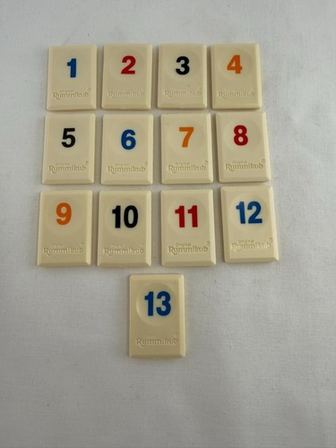 Rummikub game tiles - rummikub,