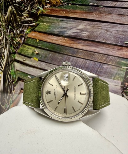 Vintage rolex datejust silver - rolex,