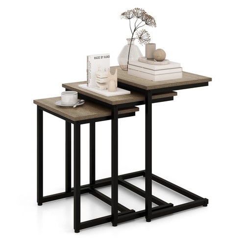 3pcs nesting end table - 3pcs,