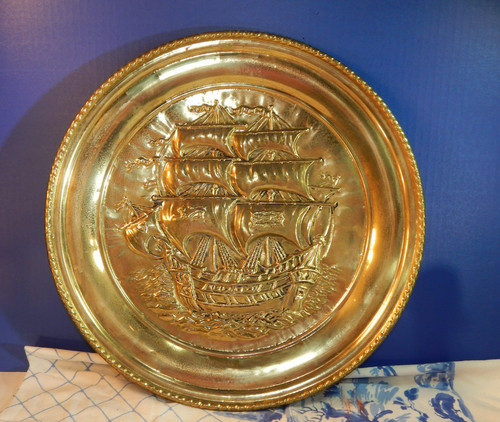Vintage large brass - vintage,