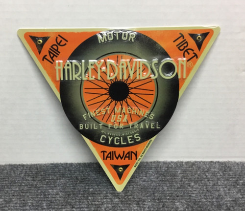 2001 harley davidson tin - tin, sign