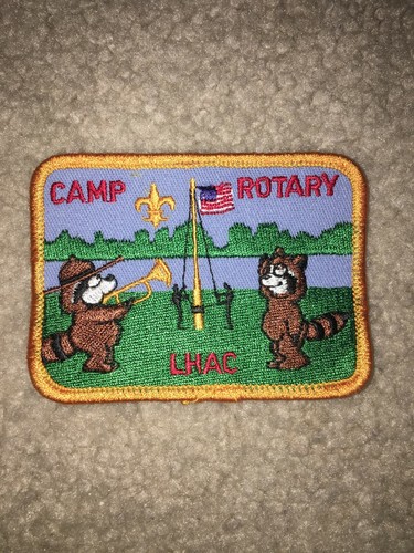 Boy scout 1998 - bugle, raccoon