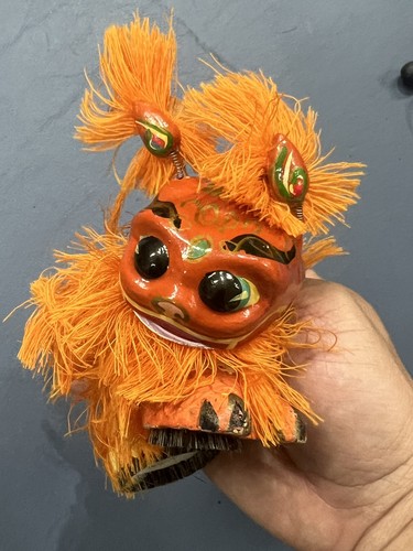 Car swing lion dance chinese - car,