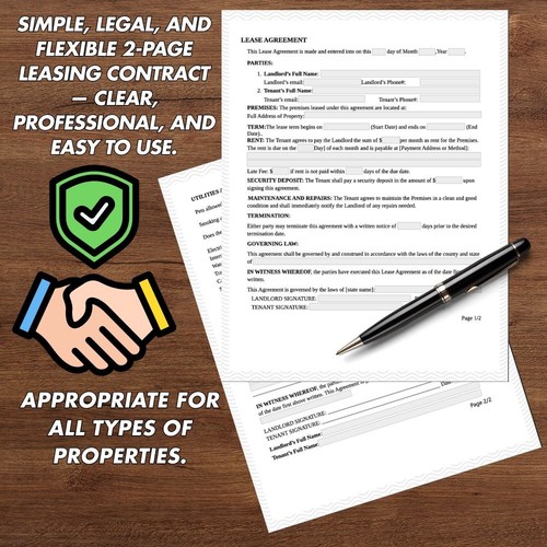 Lease agreement apartment - agreement,