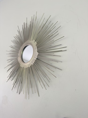 Sunburst wall mirror silver - sunburst,