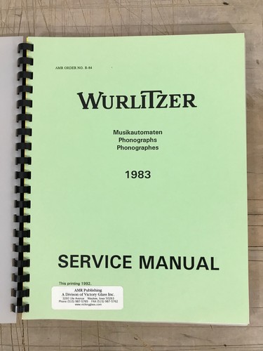1983 wurlitzer juke - juke, box