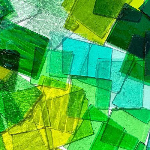2lb irregular stained - irregular, glass