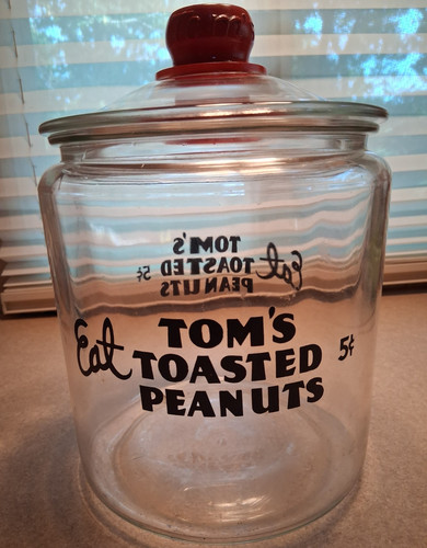 Vintage tom toasted peanuts - tom's,