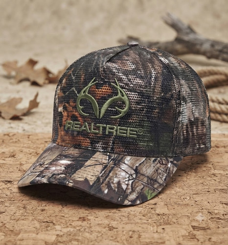 Realtree camo mesh trucker - camo,