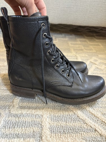 Frye veronica lace biker - lace, up