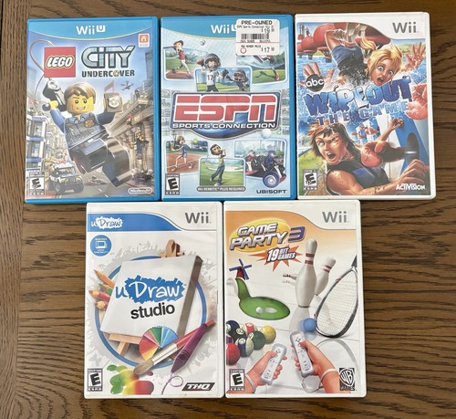 Nintendo wii games bundle - wii,