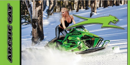 Arctic cat snowmobile racing - arctic,