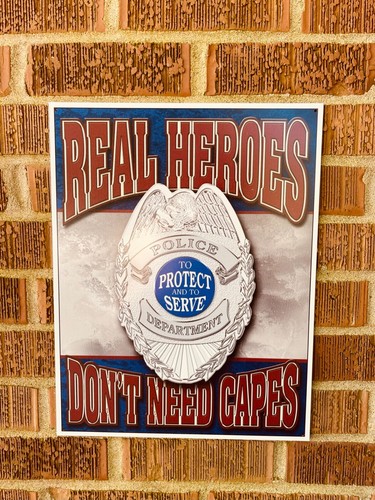 Real heroes police home garage - real,