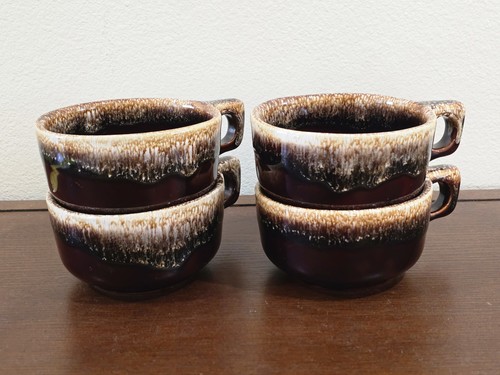 Set vintage hull - vintage, pottery