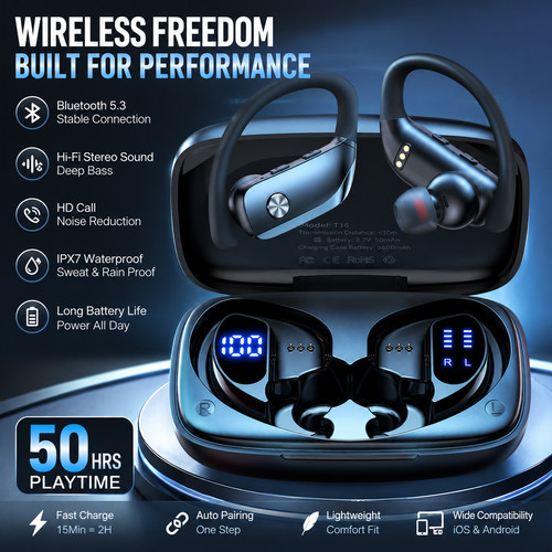 Bluetooth wireless earbuds - bluetooth,