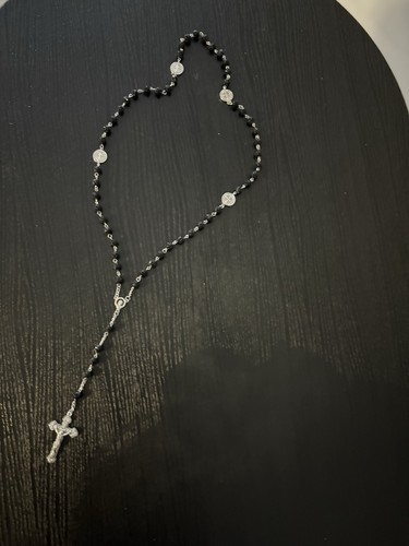 Black diamond rosary - diamond,