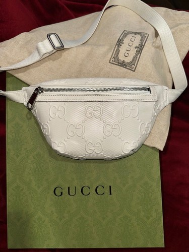Gucci embossed leather - gg,