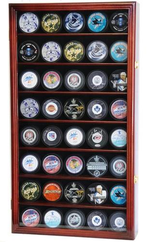 Hockey puck display - hockey,