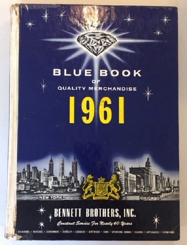 Vintage bennett brothers blue - bennett,