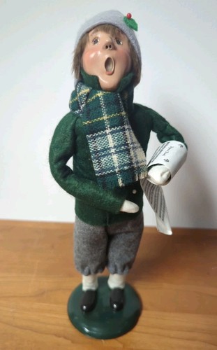 Vintage byers choice caroler - byers,