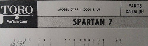 Toro spartan gang reel - spartan, mower
