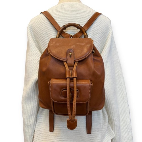 Gucci genuine leather brown - genuine,