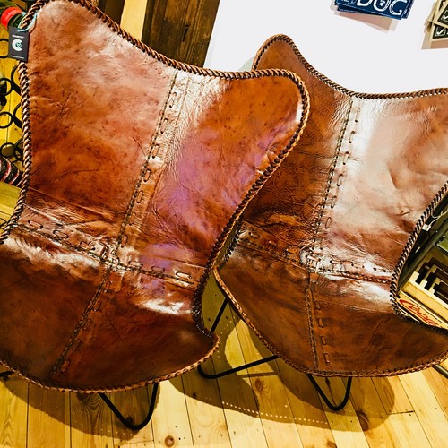 Real leather butterfly lounge - real,