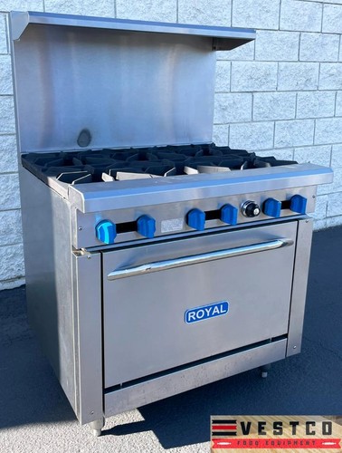 Royal 6 burner - 36", 6-burner