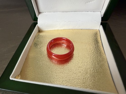 Natural red jade 6mm - natural,