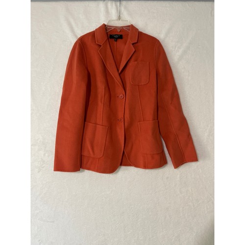 Talbots petites orange wool - petites,