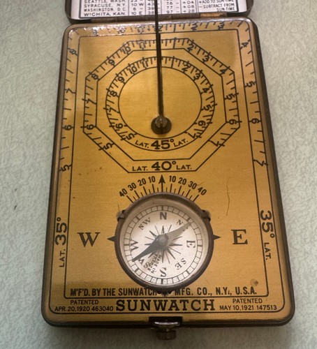 Ansonia clock sunwatch - ansonia,