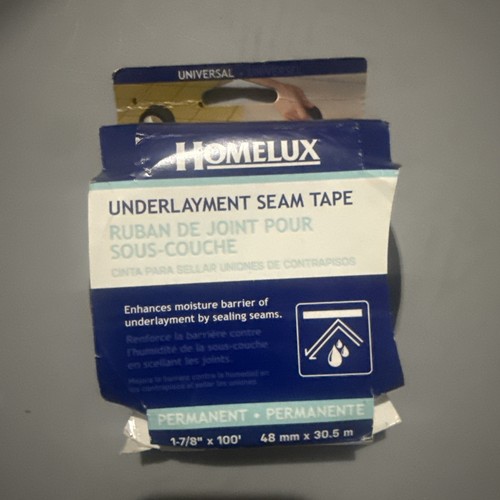 Underlayment seam tape - underlayment,