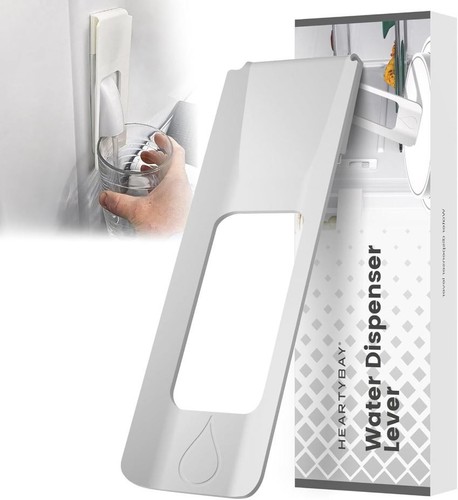 Water dispenser lever clip - dispenser, clip-on