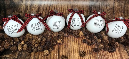 Secular ornament set 6 - secular,