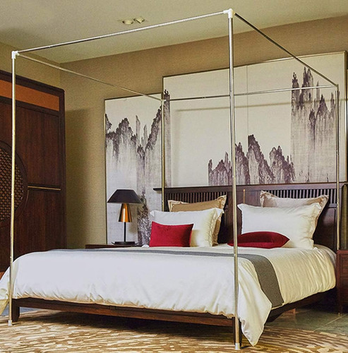 Canopy bed frame post poles - frame,