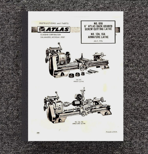 618 metal lathe - 618,
