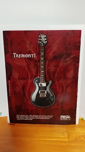 Prs tremonti guitar 2007 - prs,