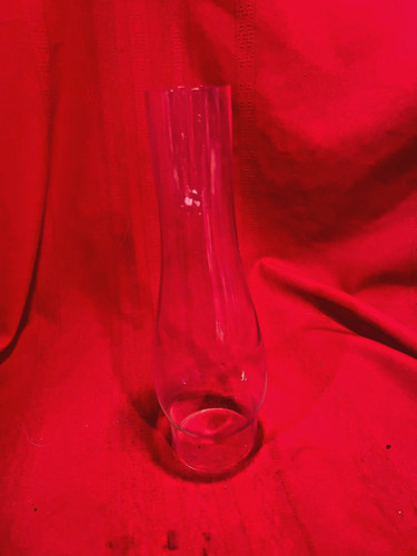 Antique rayo oil lamp - oil, chimney