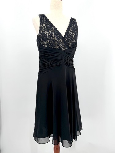 Jones wear black lace - black, dress