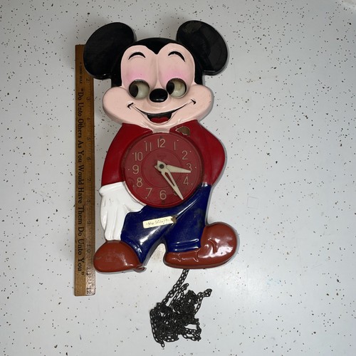 1960s mickey mouse - mickey, clock
