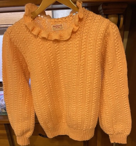 Vintage crocheted sweater - vintage,
