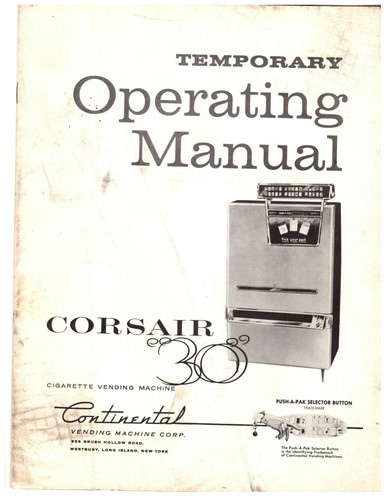 Continental corsair cigarette - corsair,