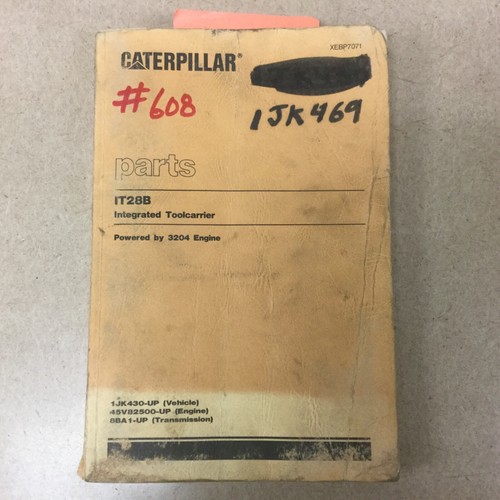 Cat caterpillar it28b parts - caterpillar,