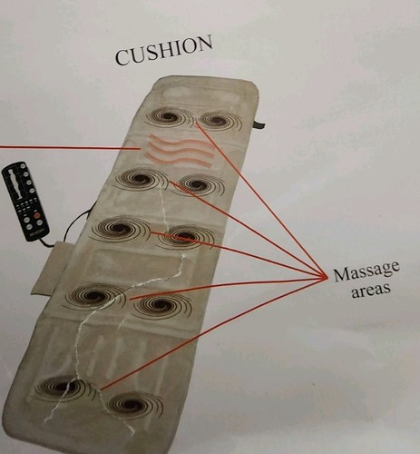 Relaxzen motor massage mat - 10,