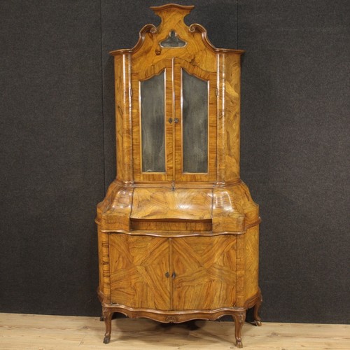 Venetian trumeau wood - , mirrors