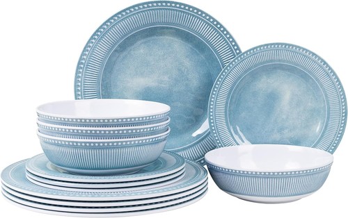 Melamine dinnerware set 12 - set,
