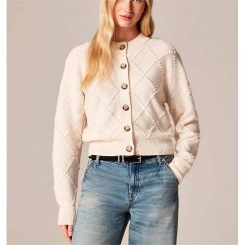 Crew womens ivory wool - j.crew,