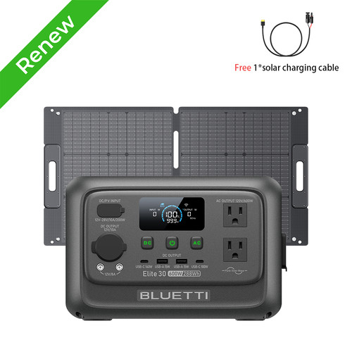Bluetti elite 600w 288wh - bluetti,